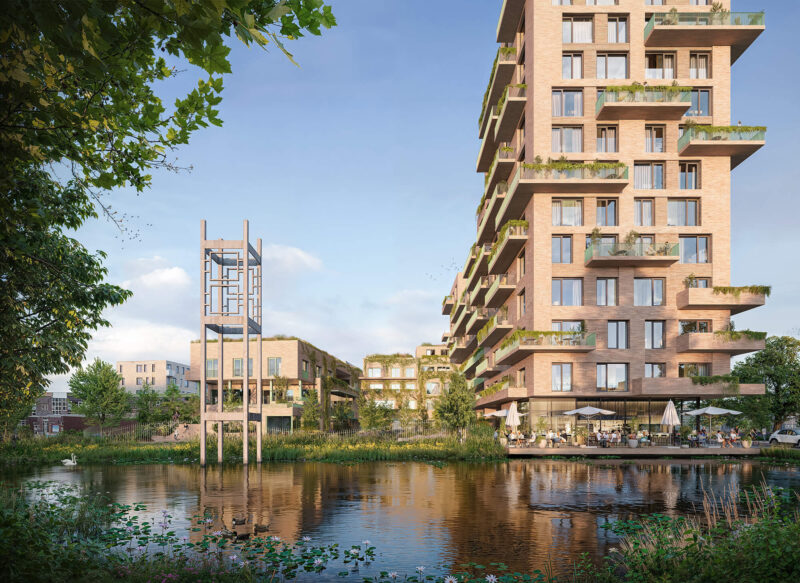 Tener won for Erasmusplein in Vlaardingen with WEST//